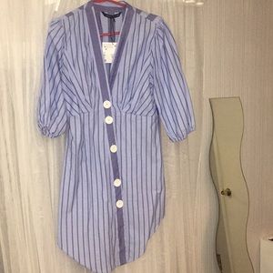 Zara striped dress